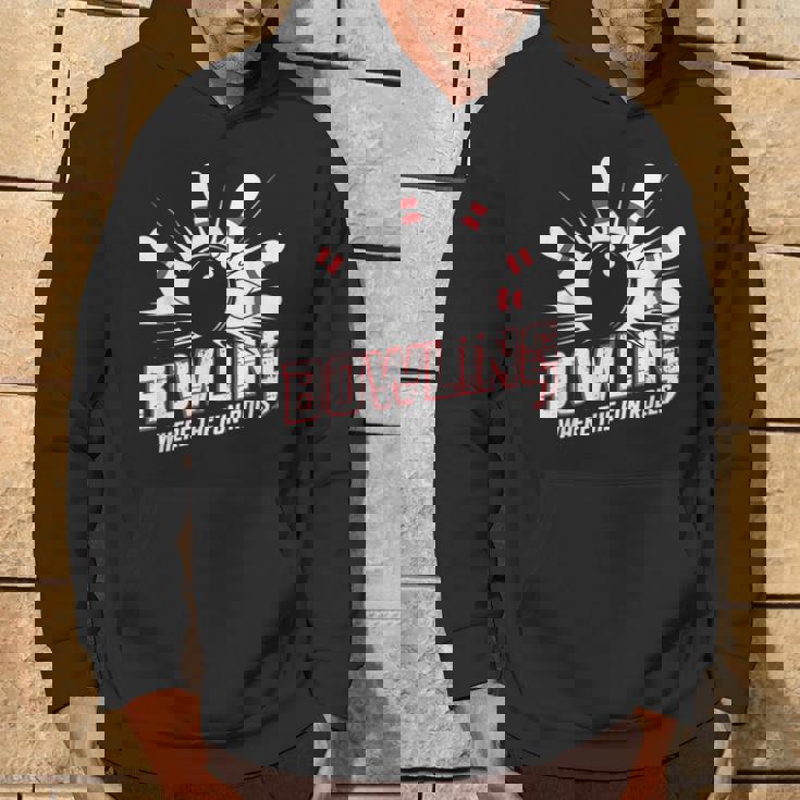 楽しいロールスボーリング パンヴィンテージボウリングボール パーカー ライフスタイル