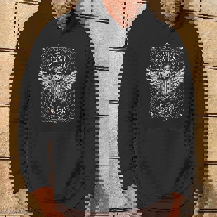 死 復活 スカラベ パーカー ライフスタイル