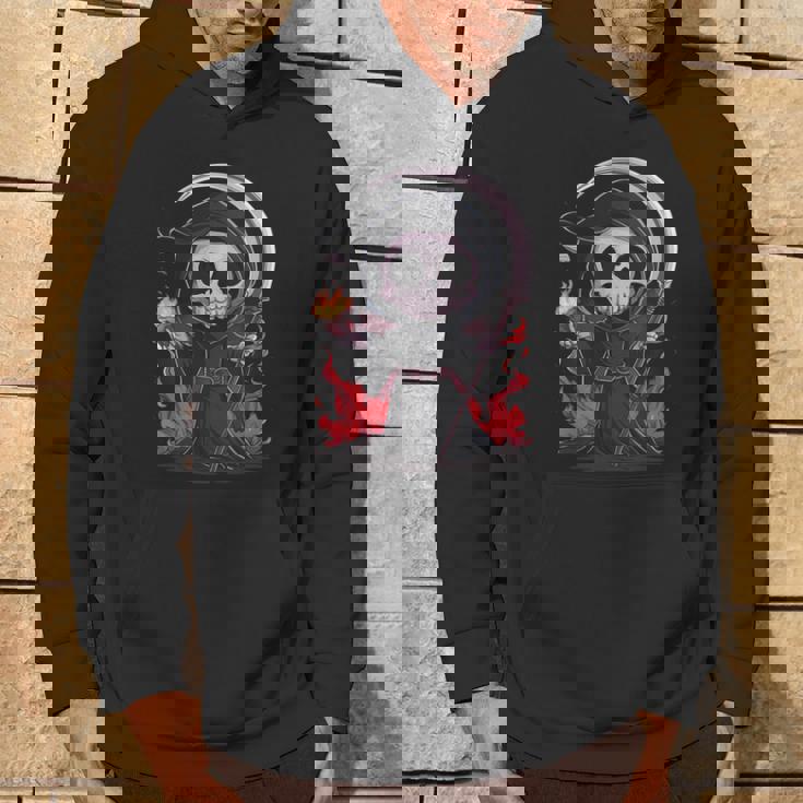 死神 スケルトン ハロウィン コスチューム 不気味 怖い パーカー ライフスタイル