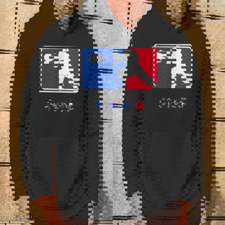 波動拳格闘スポーツリーグ-面白いアーケードゲーマー パーカー ライフスタイル