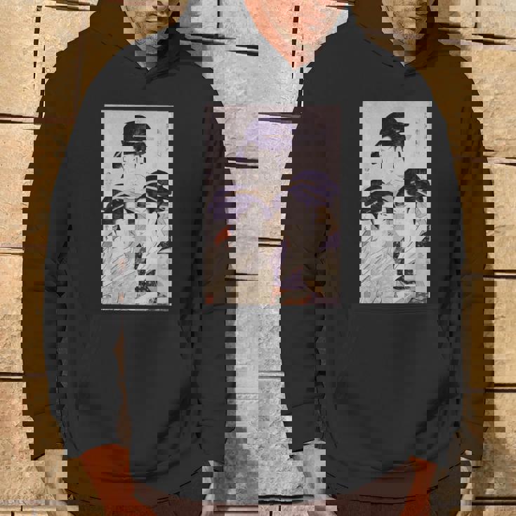 浮世絵 美人 ユーモア アート 絵 漢字 日本 パーカー ライフスタイル