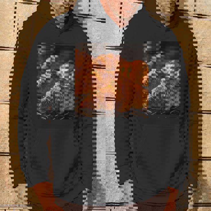 焼きたてのクロワッサン パーカー ライフスタイル