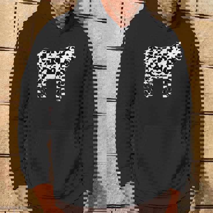 牛柄の服 牛柄 パーカー ライフスタイル