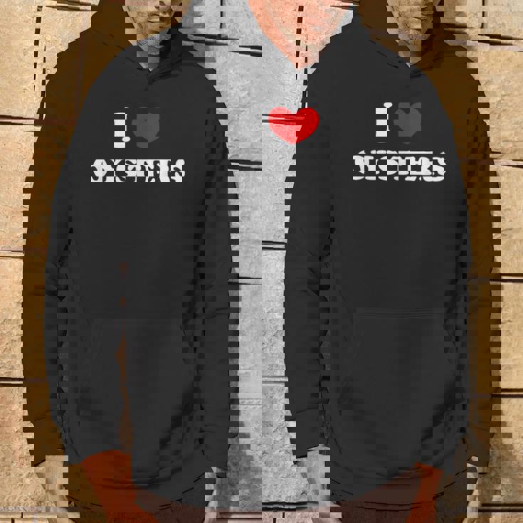 牡蠣大好き、牡蠣が大好き パーカー ライフスタイル