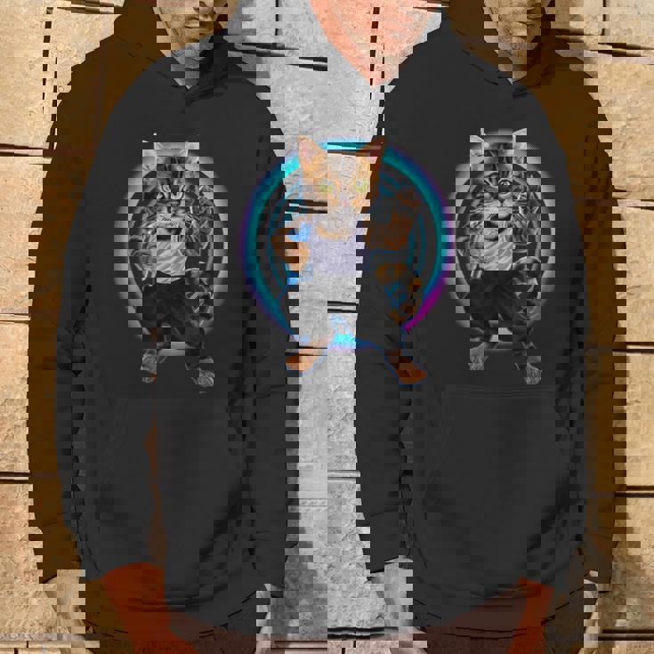 猫 ねこ カンフー パーカー ライフスタイル