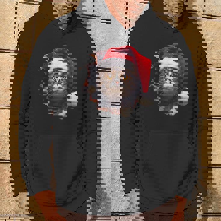 猫 クリスマス クリスマスパーティー パーカー ライフスタイル