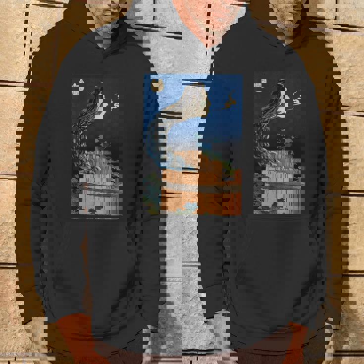 番町皿屋敷 百物語 怪談 葛飾 北斎 お皿のマンション お菊 日本美術 ハロウィン パーカー ライフスタイル