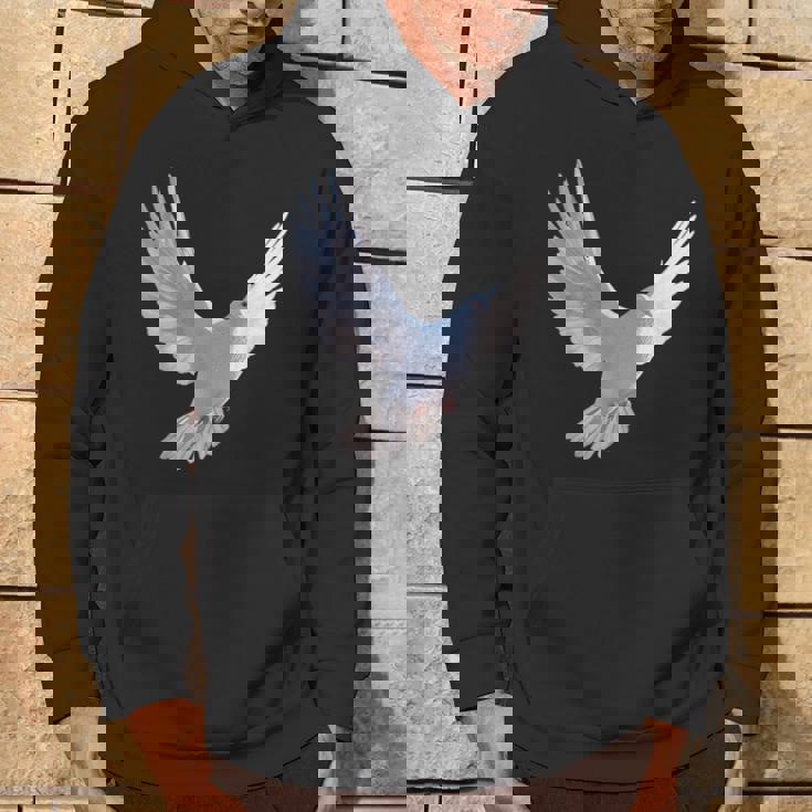 白いハト 白いキジバト 甘いハト パーカー ライフスタイル