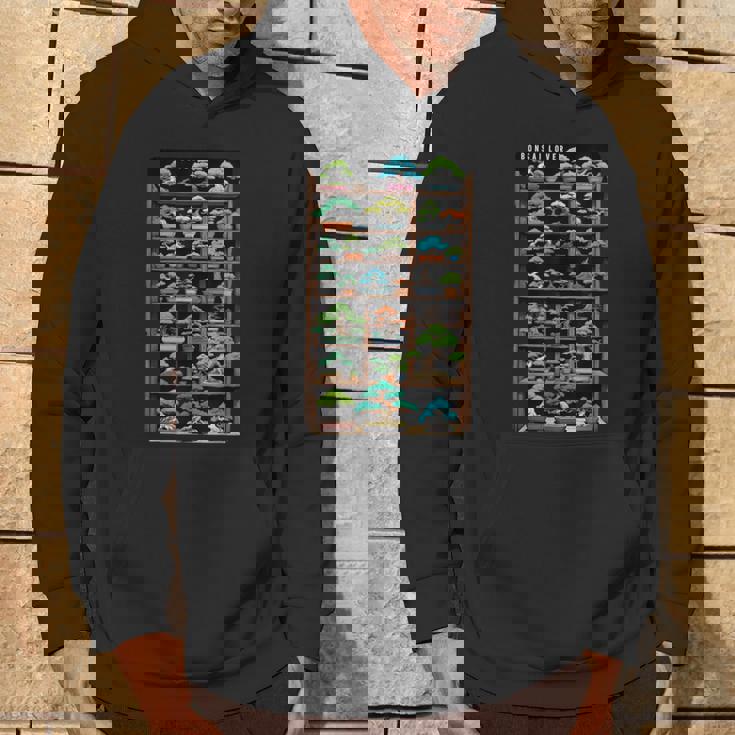 盆栽好きの棚盆栽 パーカー ライフスタイル