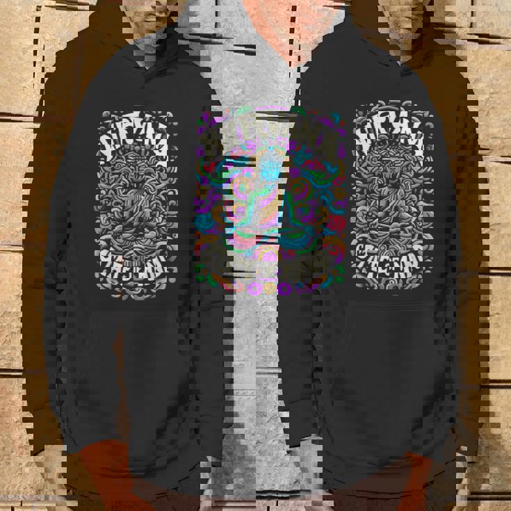 瞑想 Nirvanatate Of Mind ファニーグラフィックtシャツ パーカー ライフスタイル