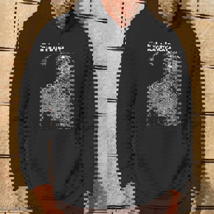 福岡ジャパン クラシック シティ マップ グラフィック パーカー ライフスタイル