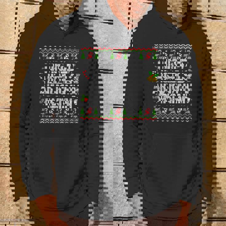 私は彼のベルを鳴らして今妊娠中クリスマス妊娠 パーカー ライフスタイル