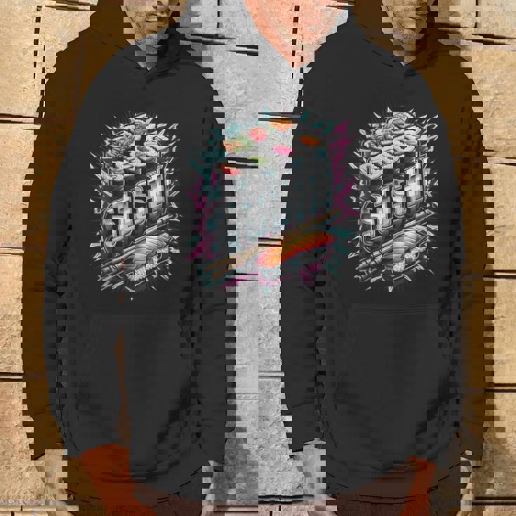 稲妻と閃光の寿司ティー 日本料理 パーカー ライフスタイル