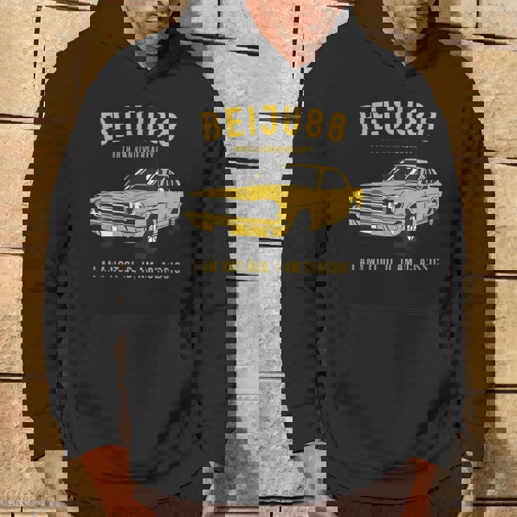 米寿祝い 車好き 父 男性 おしゃれ クラシックカー 88歳 I'm Not Old I'm Classic パーカー ライフスタイル