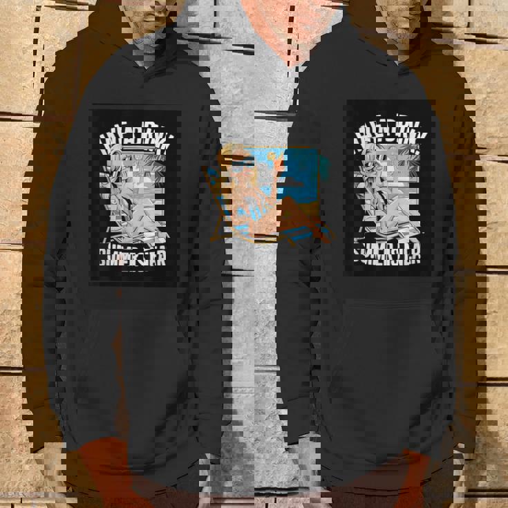 素敵な夏の言っているビーチモチーフ パーカー ライフスタイル