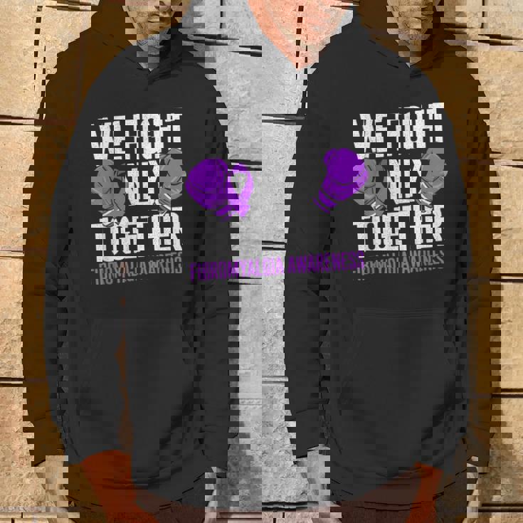 線維筋痛症啓発 パープルリボン We Fightonly Together パーカー ライフスタイル