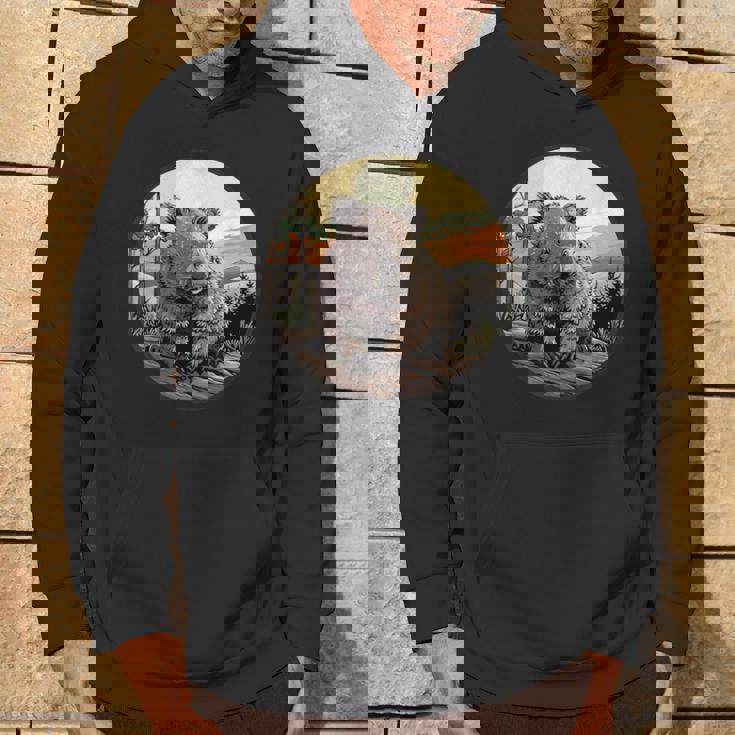 自然の中のウォンバット、ウォンバット パーカー ライフスタイル