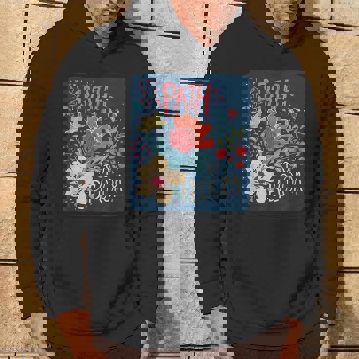 花を咲かせる春好きのための面白い小道コスチューム。 パーカー ライフスタイル