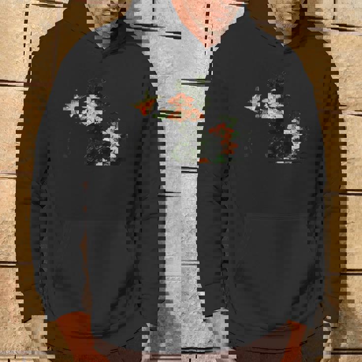 葛飾北斎作「ハイビスカスとスズメ」1830 パーカー ライフスタイル