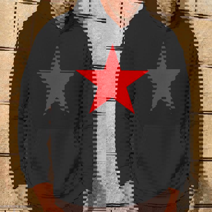 複数のカラーにレッドスター。 パーカー ライフスタイル