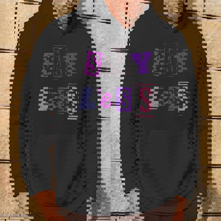 言うことを少なく見積もり-言う量を減らす パーカー ライフスタイル