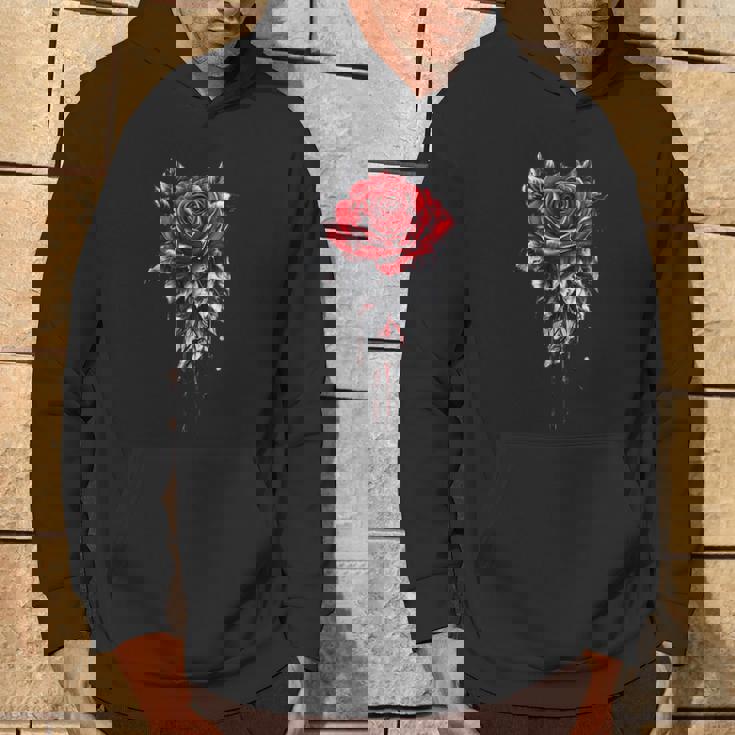 赤いバラ 花 ボタニスト 庭 花 バラ パーカー ライフスタイル