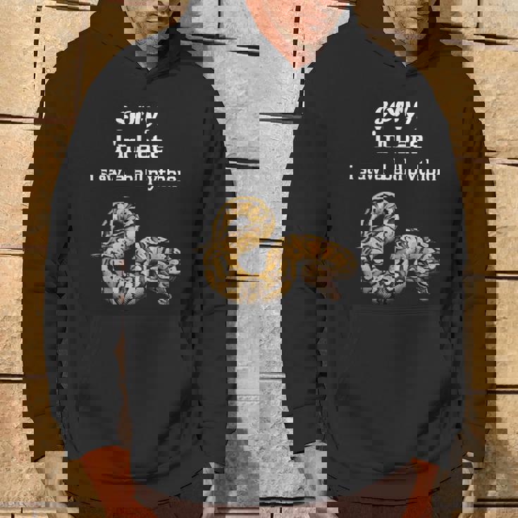 遅くなってごめんなさい、ボールパイソン面白いボールパイソンを見ました パーカー ライフスタイル