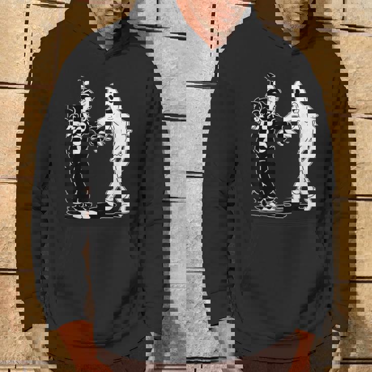 道化師のココと幽霊の踊り パーカー ライフスタイル