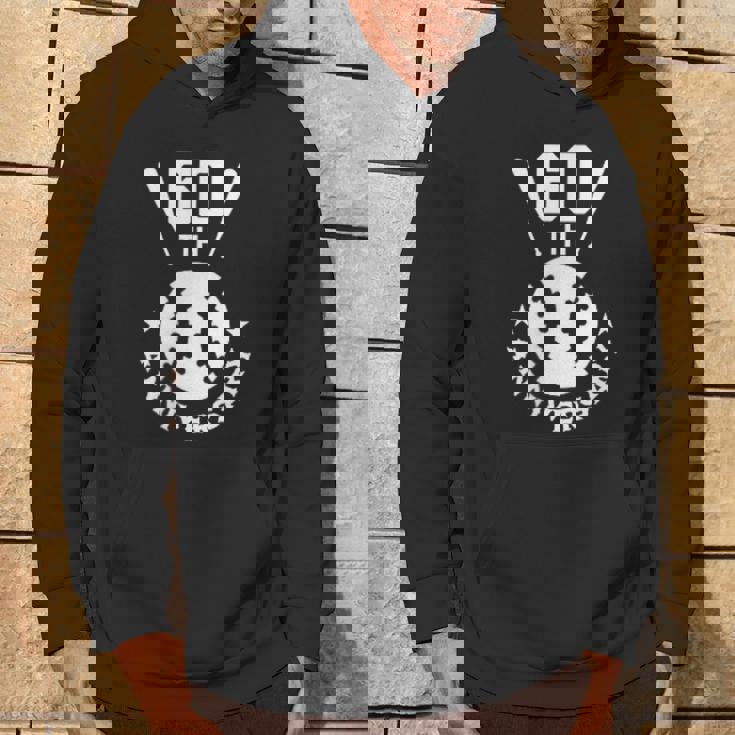 還暦祝い＆野球ファン向けプレゼント ワンポイント ゼッケン60 かっこいい【両面プリント】 パーカー ライフスタイル