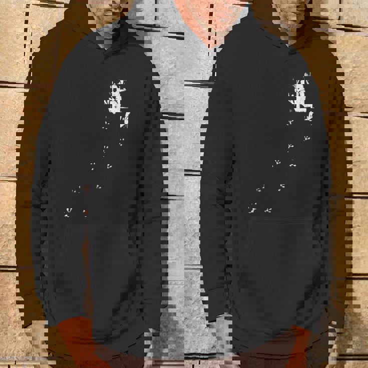 野生動物 足跡 水陸両用 カエル 熱帯雨林 カエル パーカー ライフスタイル