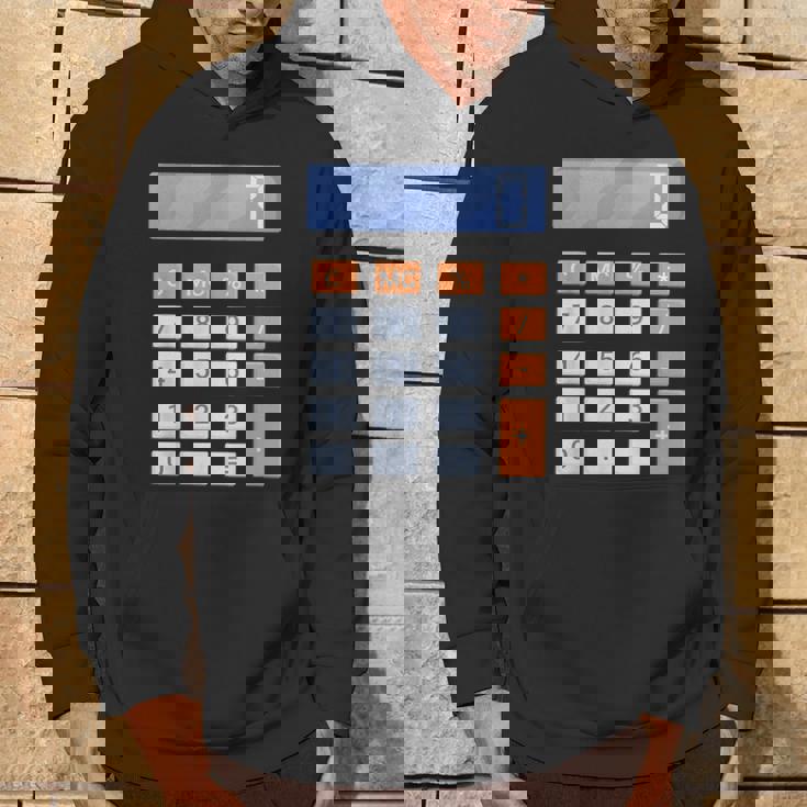 電卓 ハロウィン コスチューム パーカー ライフスタイル