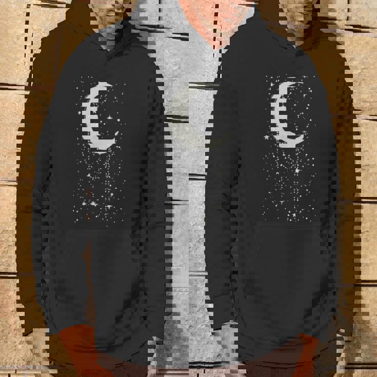 面白い 月 アート メンズ レディース キッズ 銀河 夜空 月 パーカー ライフスタイル