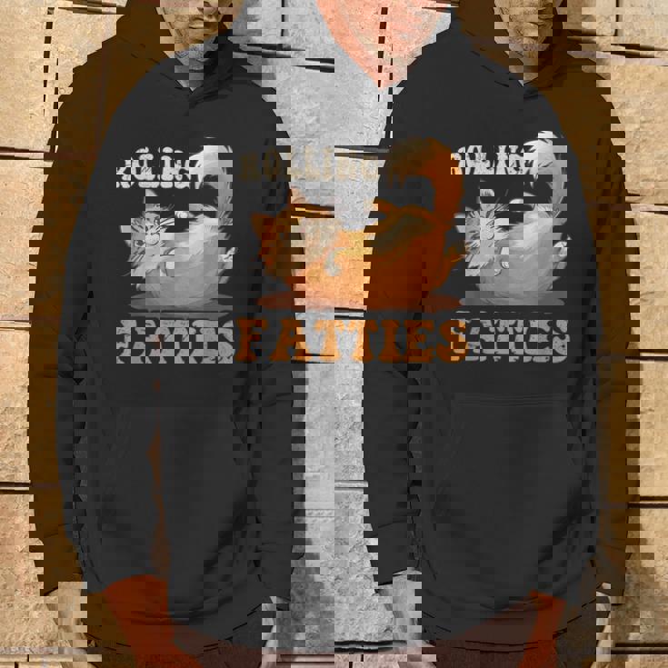 面白い 猫 ローリング ファティ 男女兼用 猫 パーカー ライフスタイル