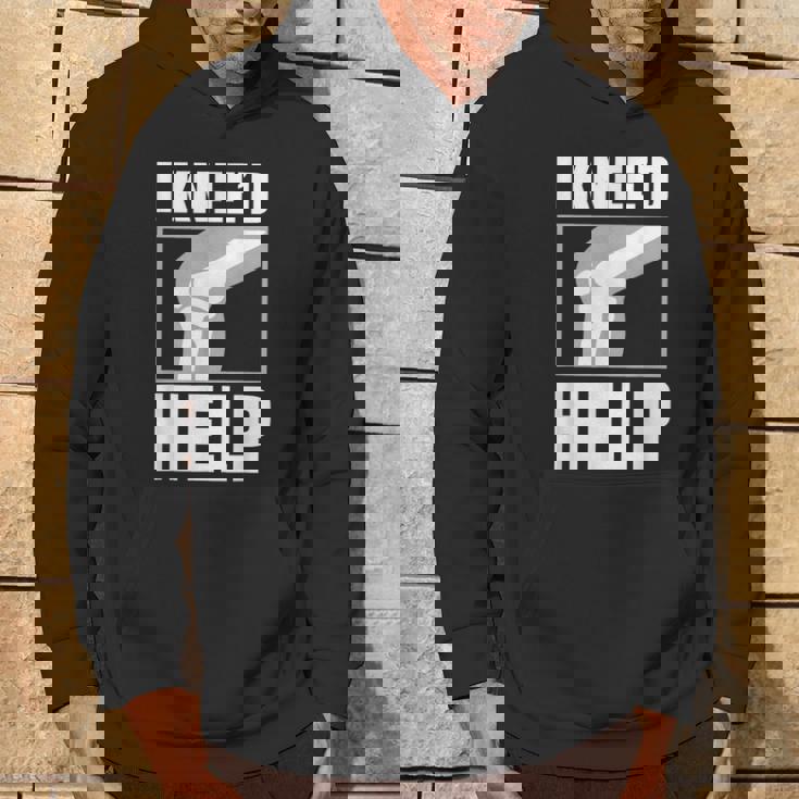 面白いacl膝手術 I Kneed Help 膝半月板ギフト パーカー ライフスタイル