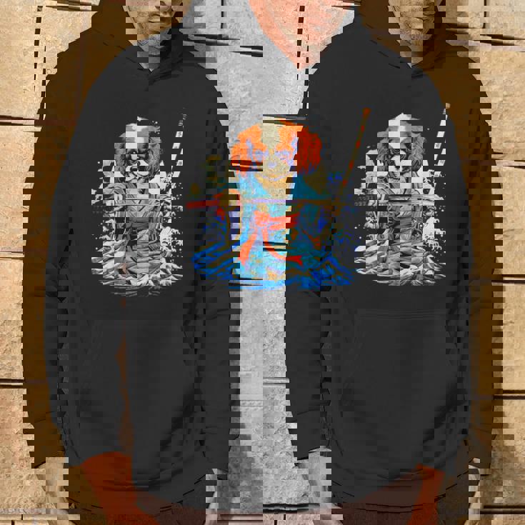 面白いtシャツ キャバリア 浮世絵 イヌ わんこ メンズ 犬好き グッズ おもしろ 面白い 服 ネタ わんこ パーカー ライフスタイル