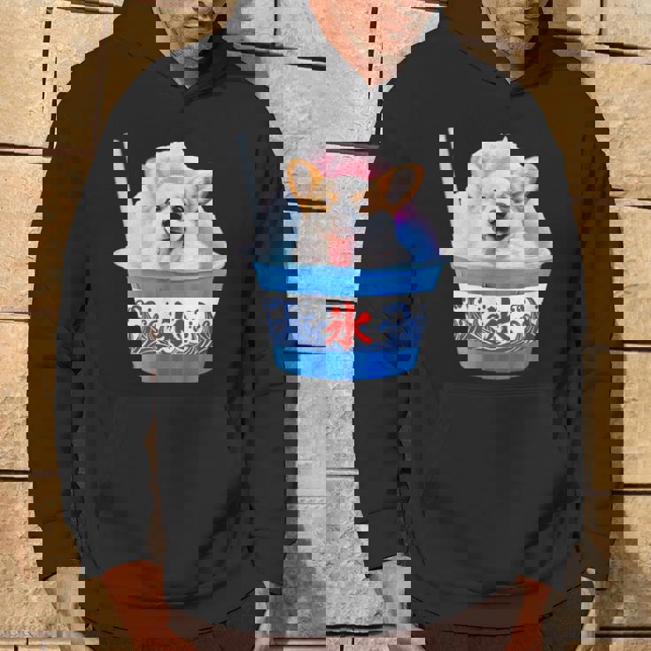 面白いtシャツ コーギー かき氷 イヌ メンズ 犬好き グッズ かわいい おもしろ 面白い 服 ネタ 夏 パーカー ライフスタイル