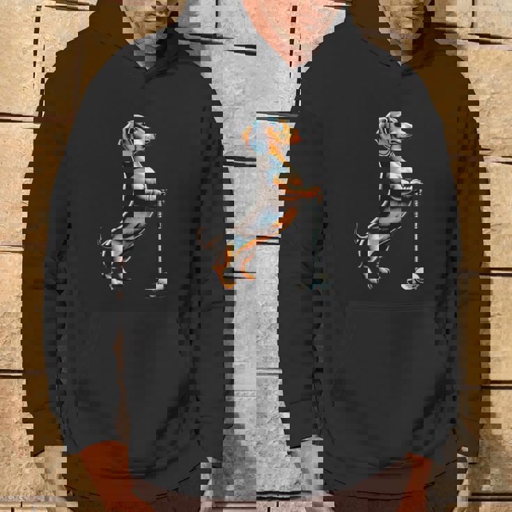 面白いtシャツ ダックスフンド ゴルフ イヌ メンズ 犬好き グッズ かわいい おもしろ 面白い 服 ネタ パーカー ライフスタイル