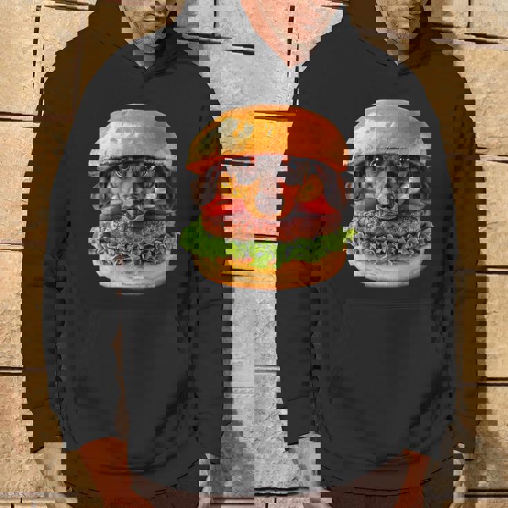 面白いtシャツ ダックスフンド 犬 ハンバーガー メンズ グッズ かわいい おもしろ 面白い 服 ネタ パーカー ライフスタイル