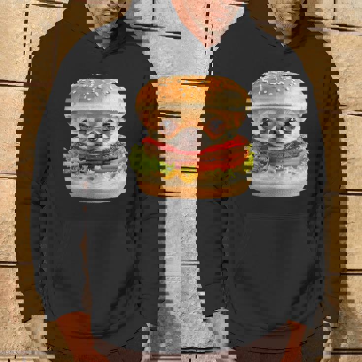 面白いtシャツ チワワ 犬 イヌ ハンバーガー メンズ 犬好き グッズ かわいい おもしろ 面白い 服 ネタ パーカー ライフスタイル