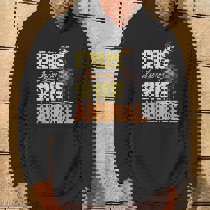 面白いエミューアニマルemus Are Mypiritアニマル。 パーカー ライフスタイル