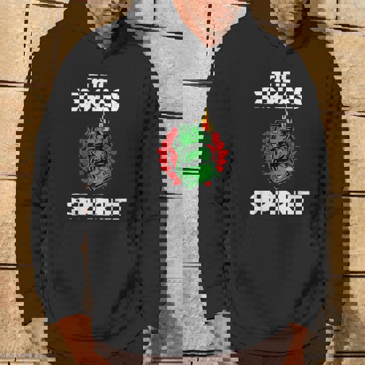 面白いクリスマス「The Xmaspirit」グラフィック パーカー ライフスタイル