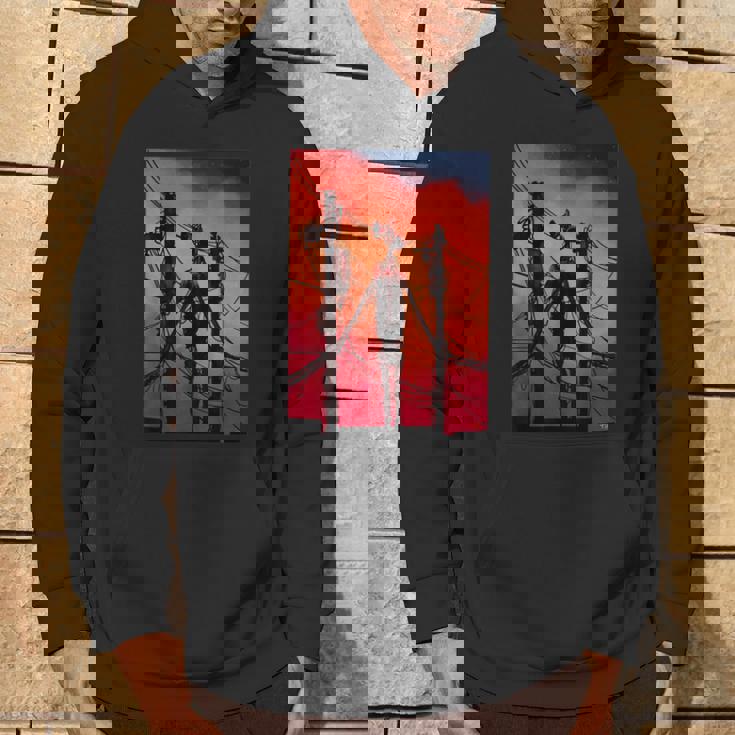 面白いダビングサイレンヘッド ヴィンテージミームキャラクター キッズギフト パーカー ライフスタイル