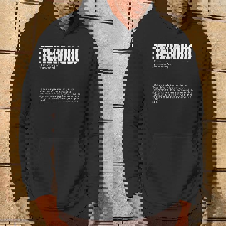 面白いテコンドー辞書がハイキックの定義を作ります パーカー ライフスタイル