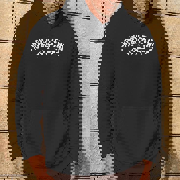 面白いパワーリフティングアート メンズ レディース パワーリフター ワークアウト パーカー ライフスタイル