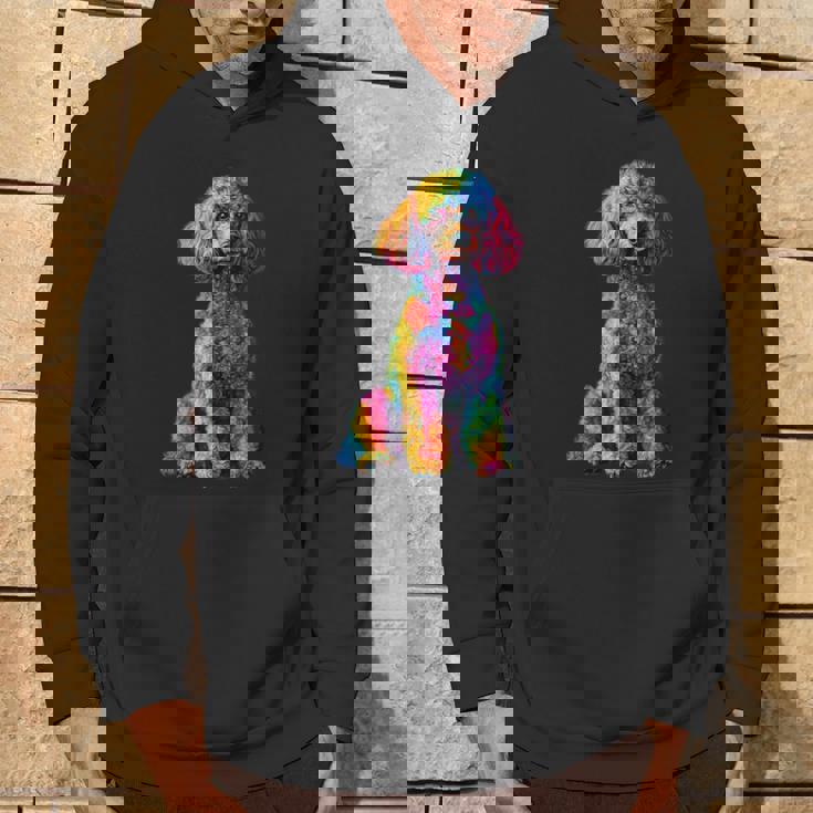 面白いプードル犬 動物愛好家 犬の飼い主 プードル犬 Poodle Animal Lover Dog Owner パーカー ライフスタイル