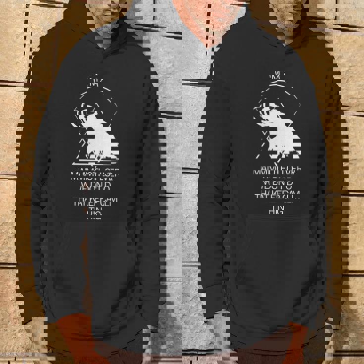 面白いマムート石器時代の氷河期デザイン 先史時代のデザイン 長袖tシャツ パーカー ライフスタイル