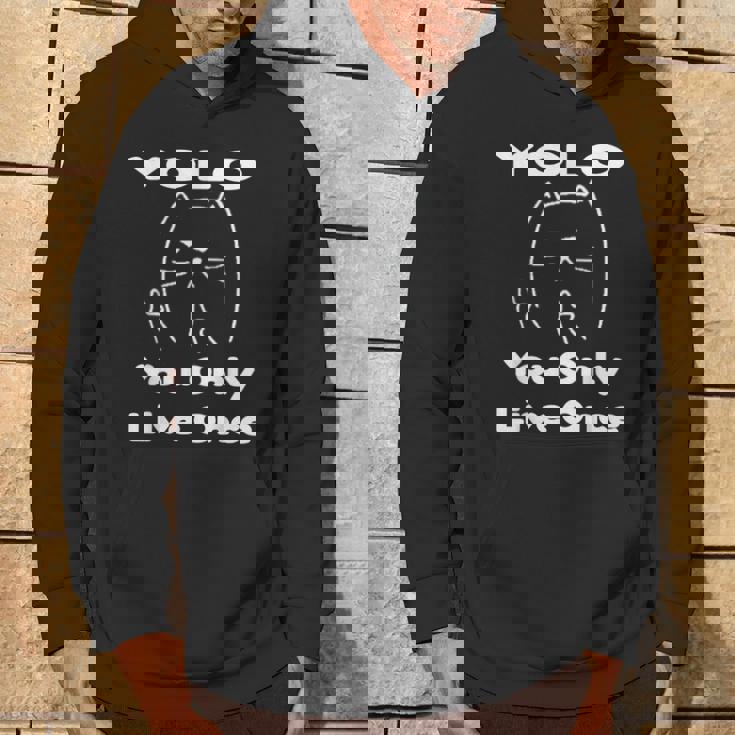 面白い猫 Tピースギフト Yolo 猫愛好家に パーカー ライフスタイル