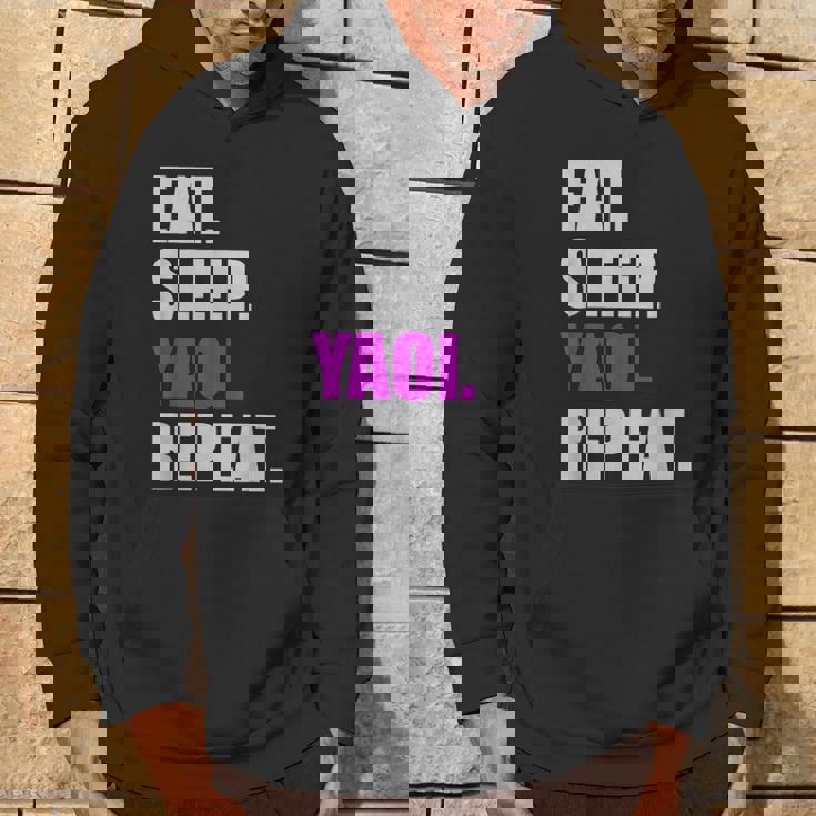 食べて寝てヤオイリピートヤオイボーイの恋愛漫画 パーカー ライフスタイル