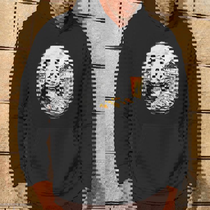 餃子 パンダ おもしろ 面白い ギョーザ ビール 和風 パーカー ライフスタイル