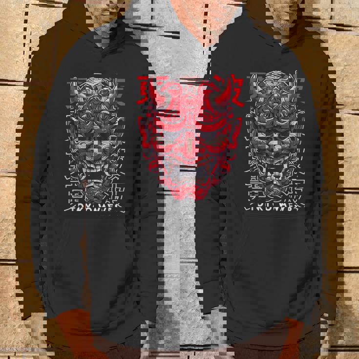 鬼マスク フェイス 妖怪 悪魔 般若 日本 鬼マスク パーカー ライフスタイル